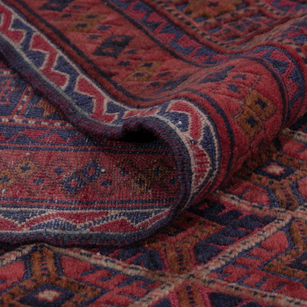 Kelim Rug - Oriental - 179 x 151 cm - dark red