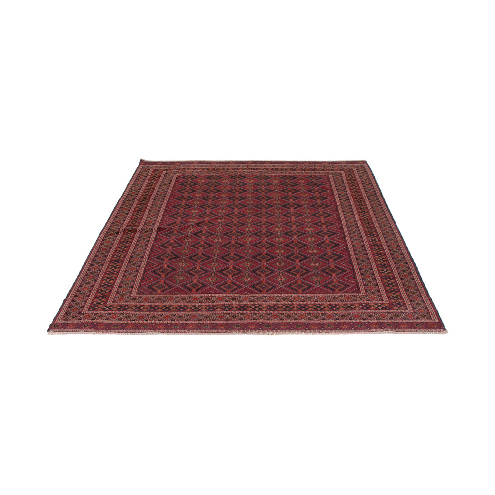 Kelim Rug - Oriental - 208 x 159 cm - dark red