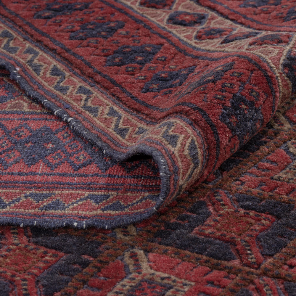 Kelim Rug - Oriental - 197 x 164 cm - dark red