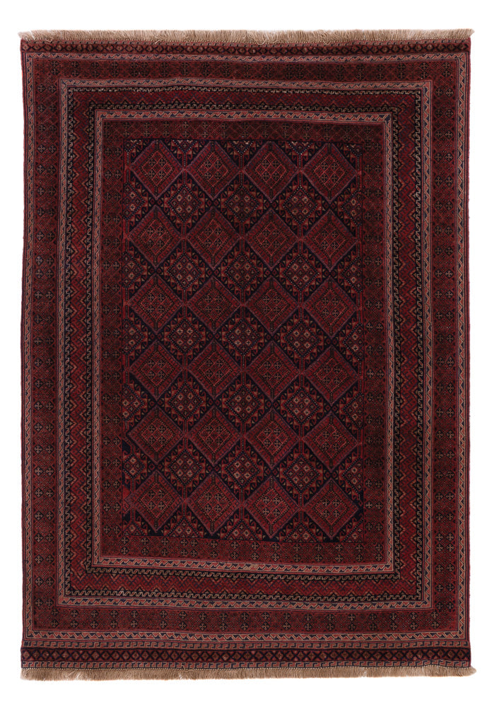 Kelim Rug - Oriental - 195 x 139 cm - dark red