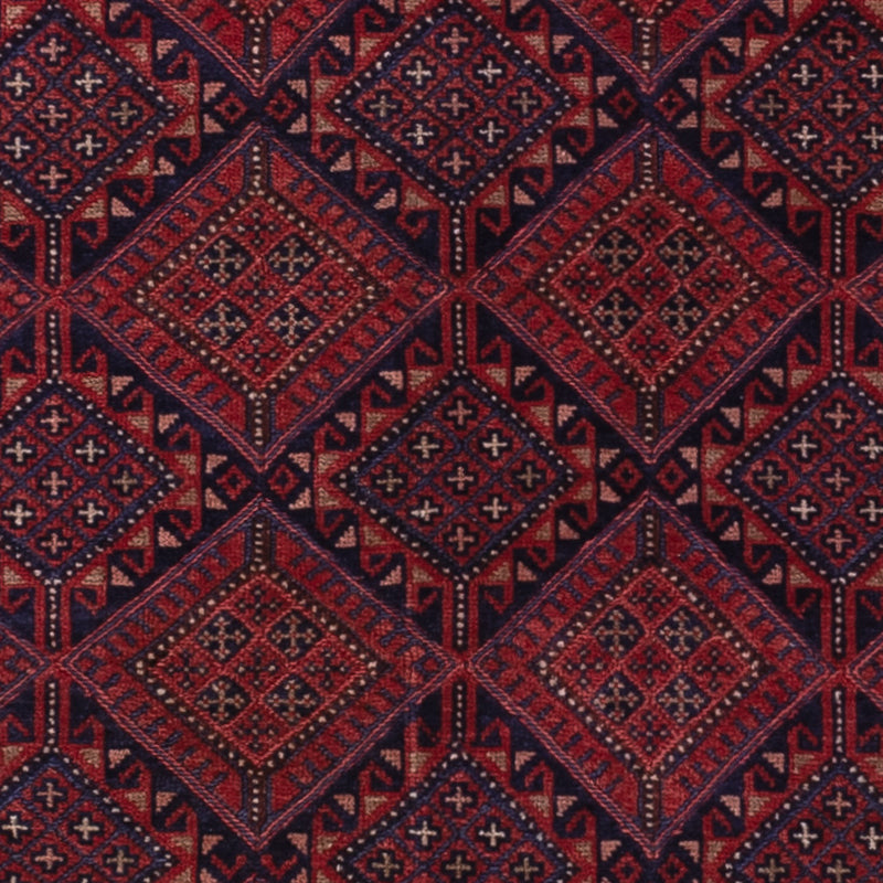 Kelim Rug - Oriental - 192 x 148 cm - dark red