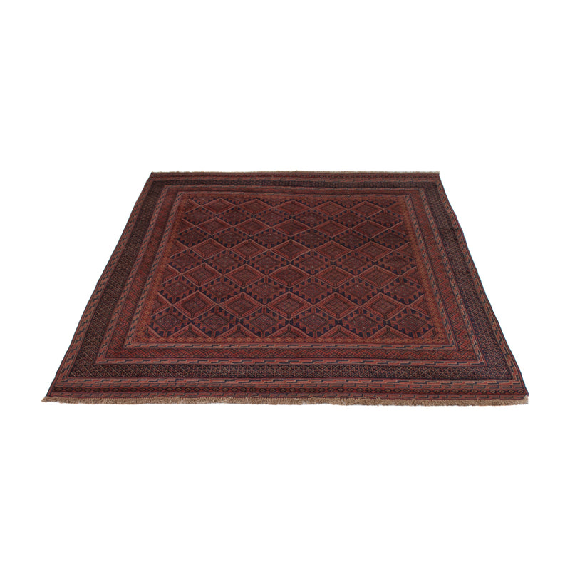 Kelim Rug - Oriental - 203 x 140 cm - dark red