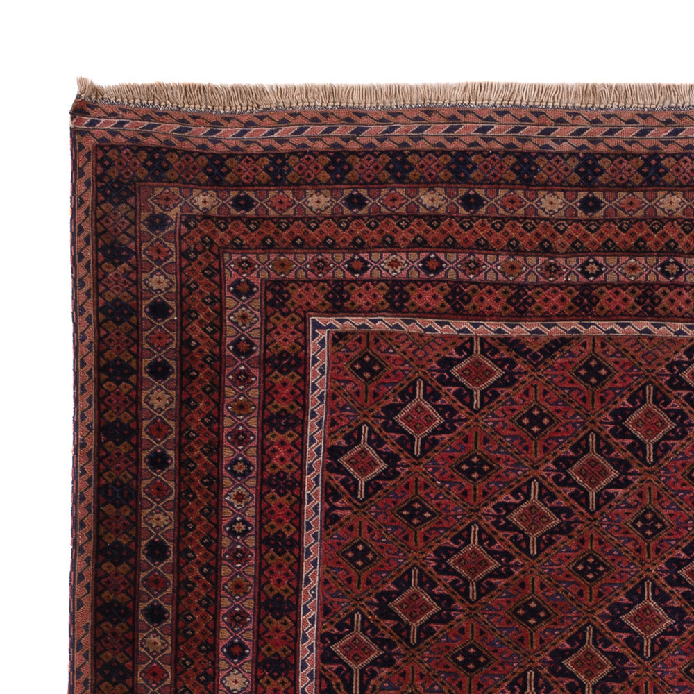 Kelim Rug - Oriental - 197 x 161 cm - dark red