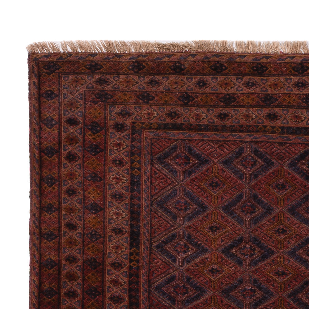 Kelim Rug - Oriental - 196 x 161 cm - dark red