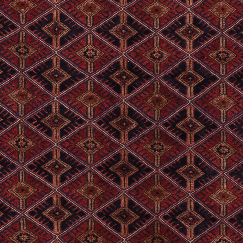 Kelim Rug - Oriental - 196 x 159 cm - dark red