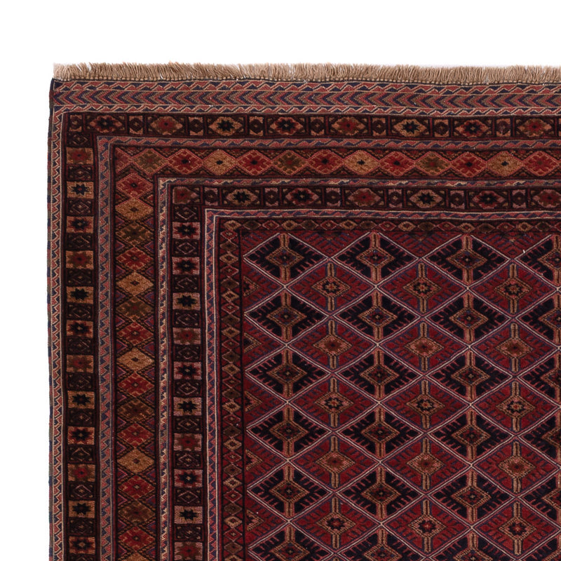 Kelim Rug - Oriental - 196 x 159 cm - dark red