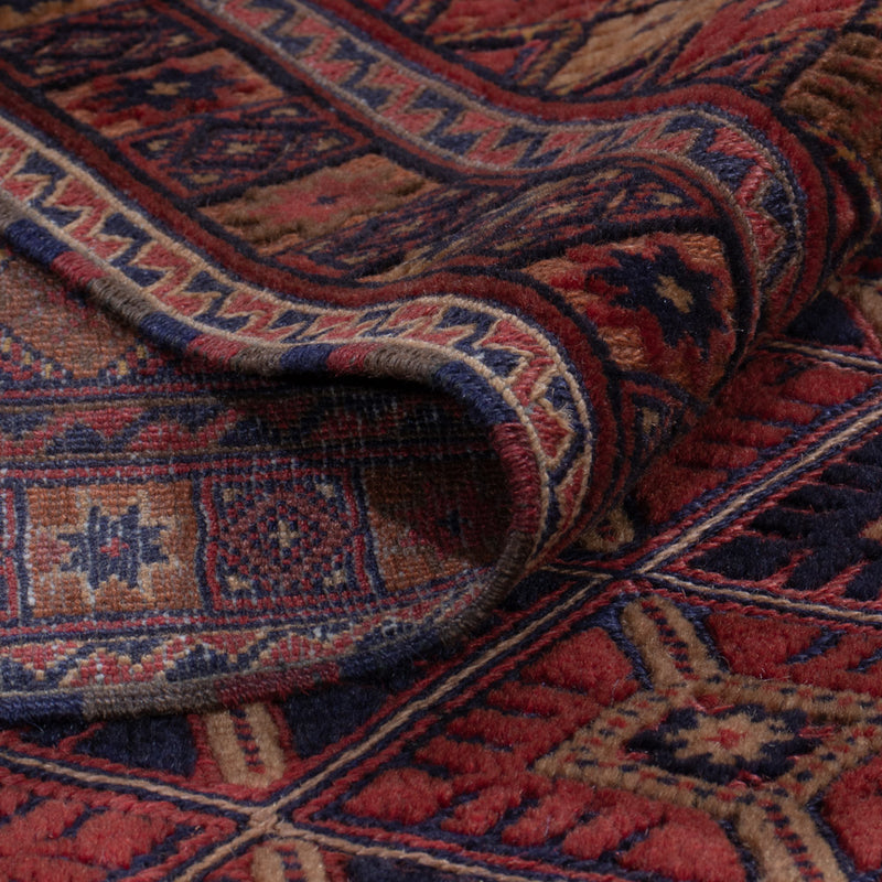 Kelim Rug - Oriental - 196 x 159 cm - dark red