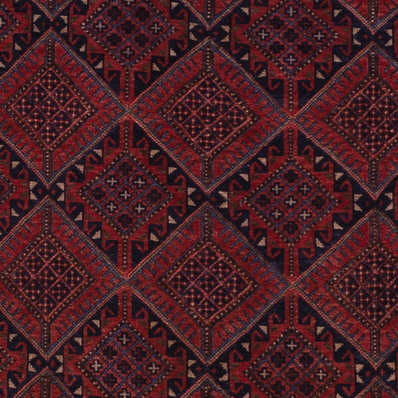 Kelim Rug - Oriental - 182 x 137 cm - dark red