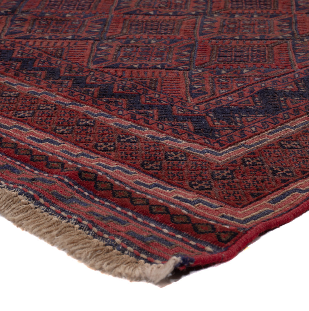 Kelim Rug - Oriental - 182 x 137 cm - dark red