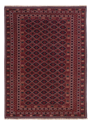 Kelim Rug - Oriental - 209 x 151 cm - dark red