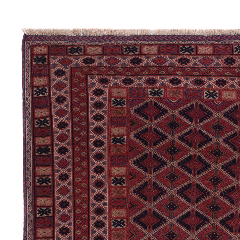 Kelim Rug - Oriental - 209 x 151 cm - dark red