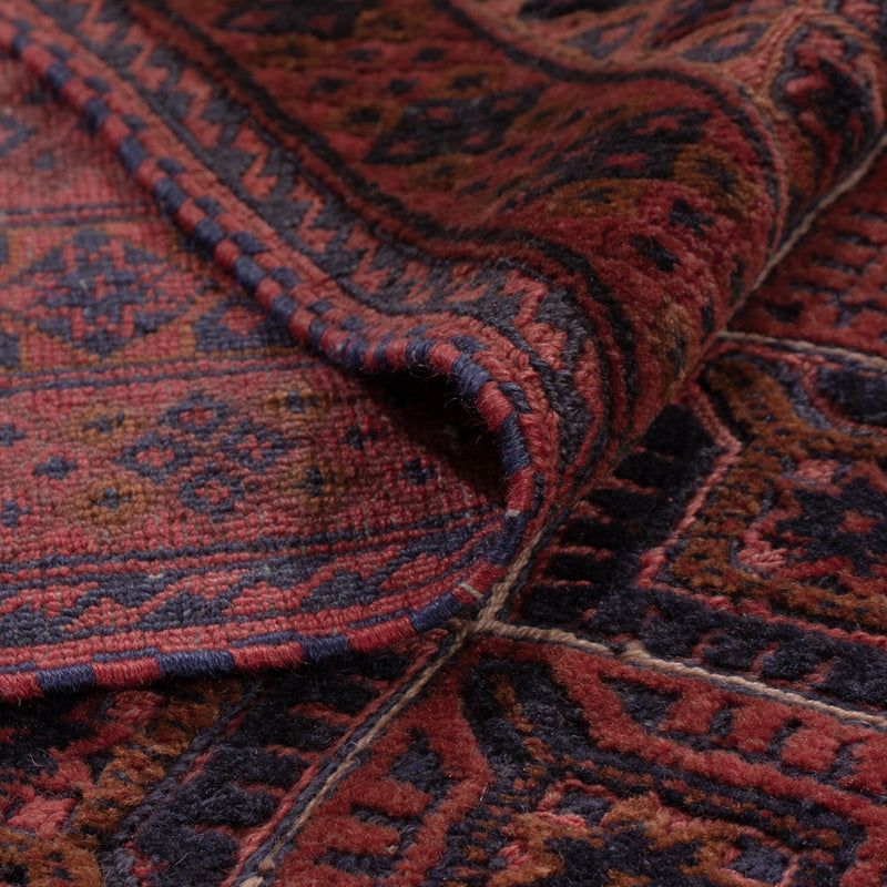 Kelim Rug - Oriental - 186 x 141 cm - dark red