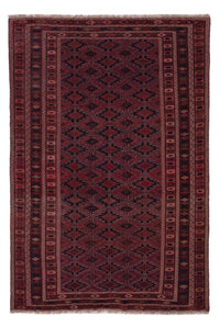 Kelim Rug - Oriental - 221 x 146 cm - dark red