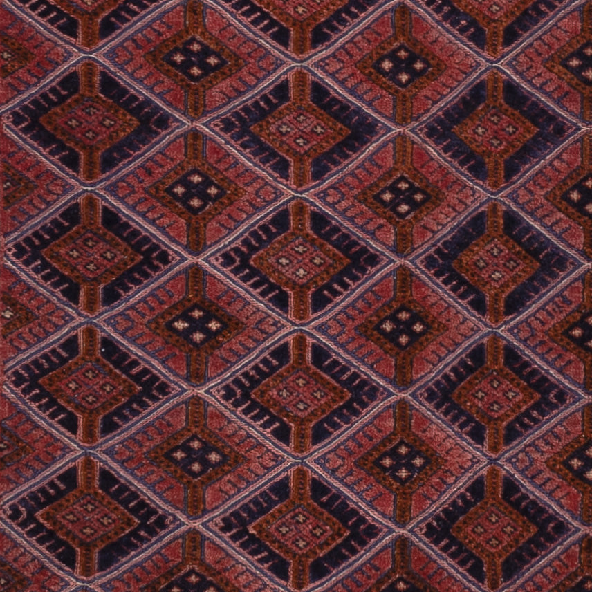 Kelim Rug - Oriental - 198 x 155 cm - dark red