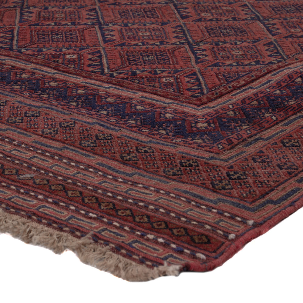 Kelim Rug - Oriental - 193 x 140 cm - dark red
