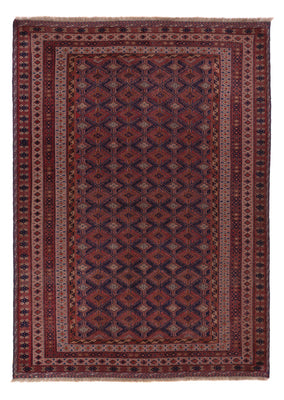 Kelim Rug - Oriental - 206 x 145 cm - dark red