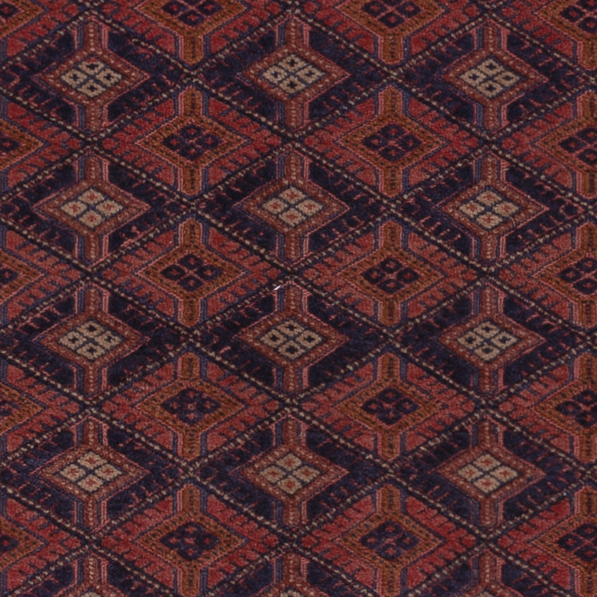 Kelim Rug - Oriental - 206 x 145 cm - dark red