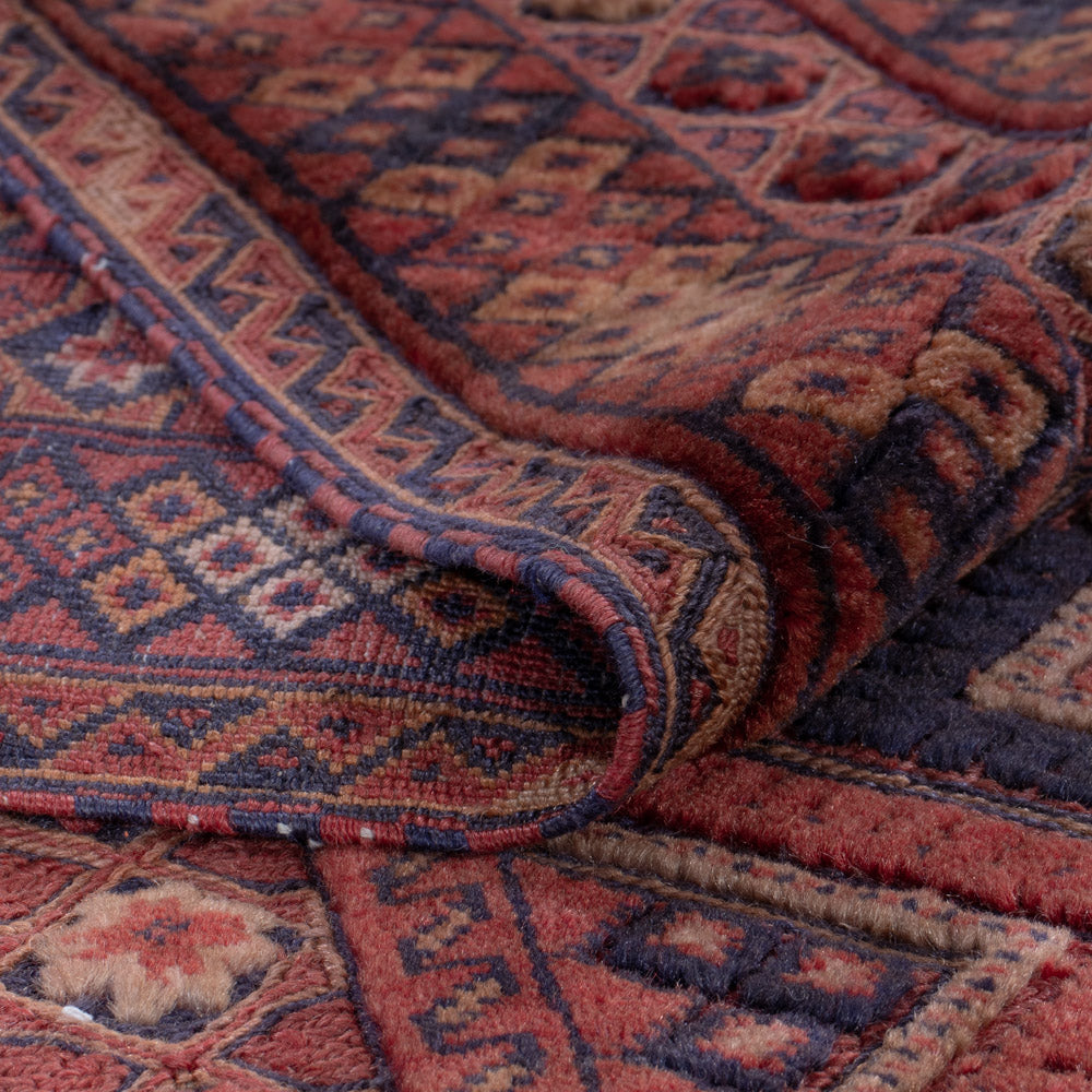 Kelim Rug - Oriental - 205 x 165 cm - dark red