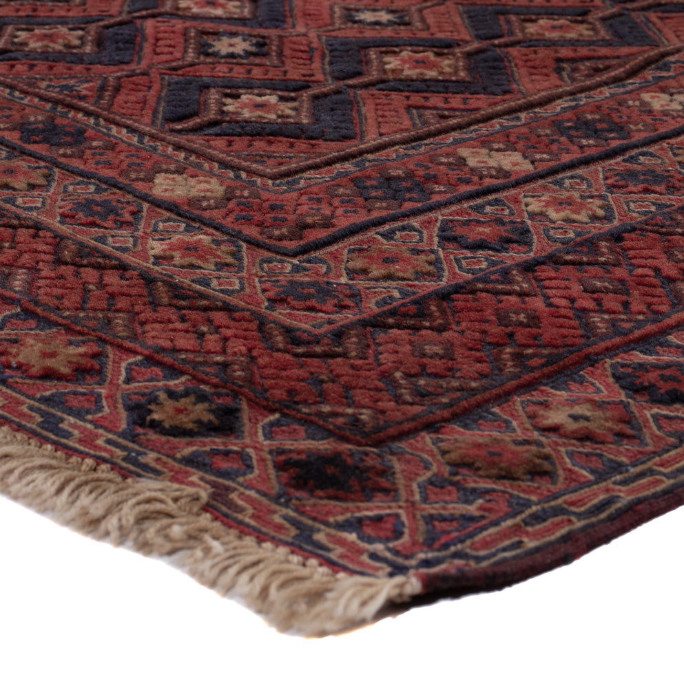 Kelim Rug - Oriental - 197 x 146 cm - dark red