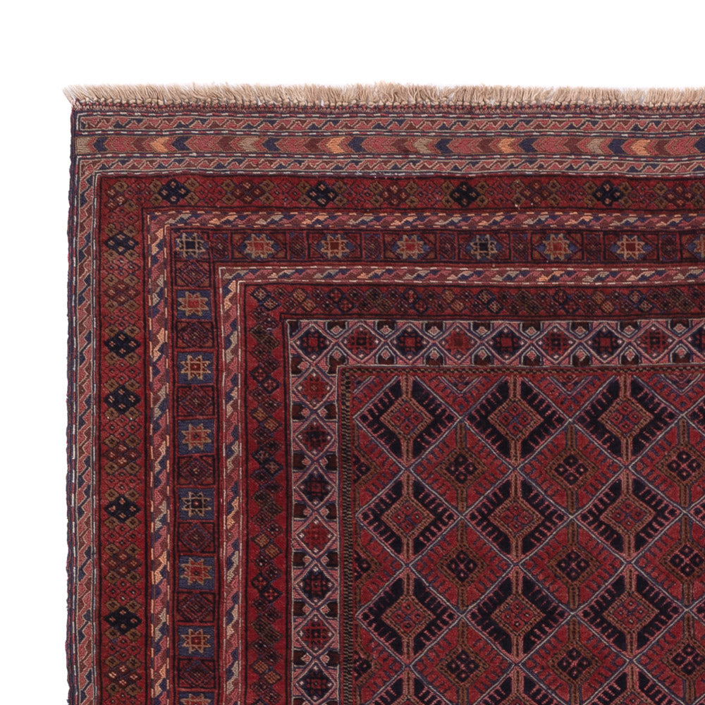 Kelim Rug - Oriental - 196 x 159 cm - dark red