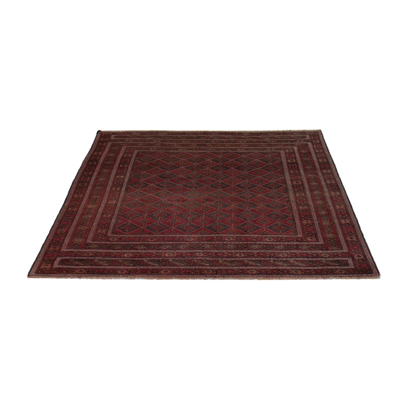 Kelim Rug - Oriental - 184 x 155 cm - dark red