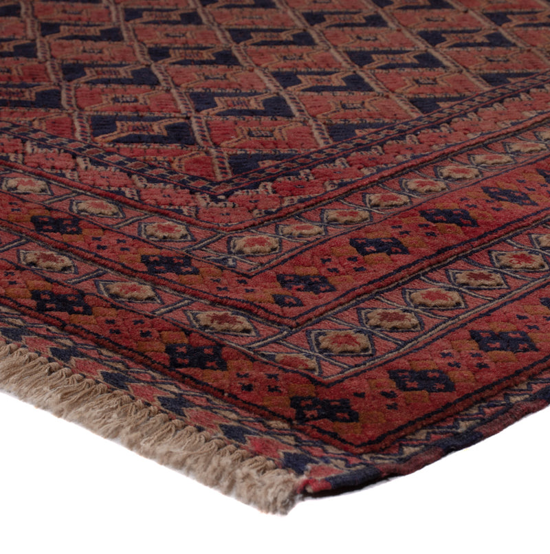 Kelim Rug - Oriental square  - 185 x 160 cm - dark red