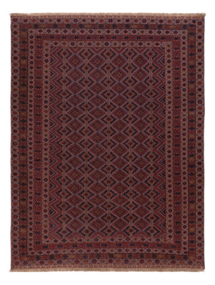 Kelim Rug - Oriental - 193 x 146 cm - dark red