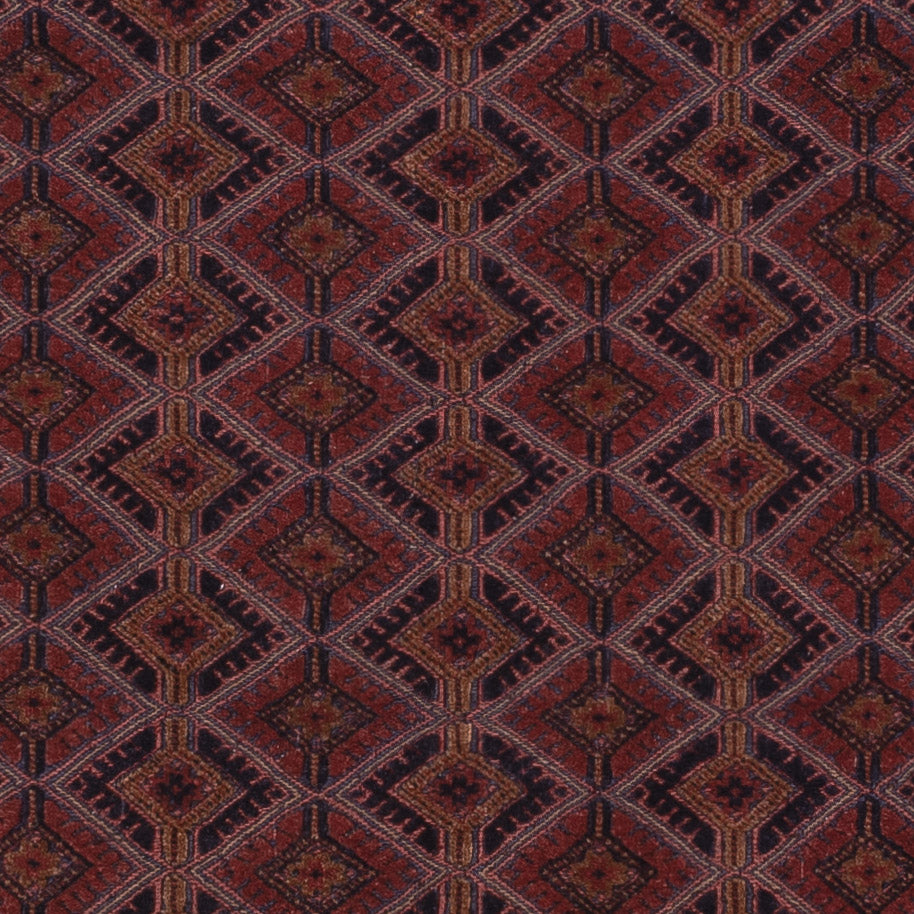 Kelim Rug - Oriental - 193 x 146 cm - dark red