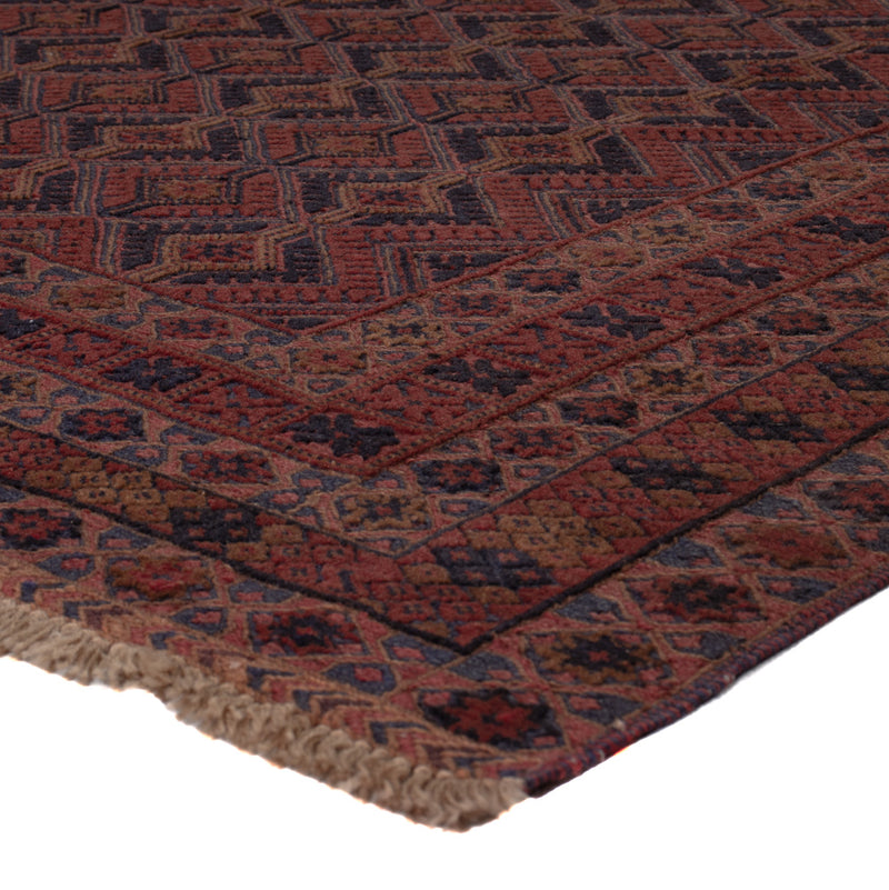 Kelim Rug - Oriental - 193 x 146 cm - dark red