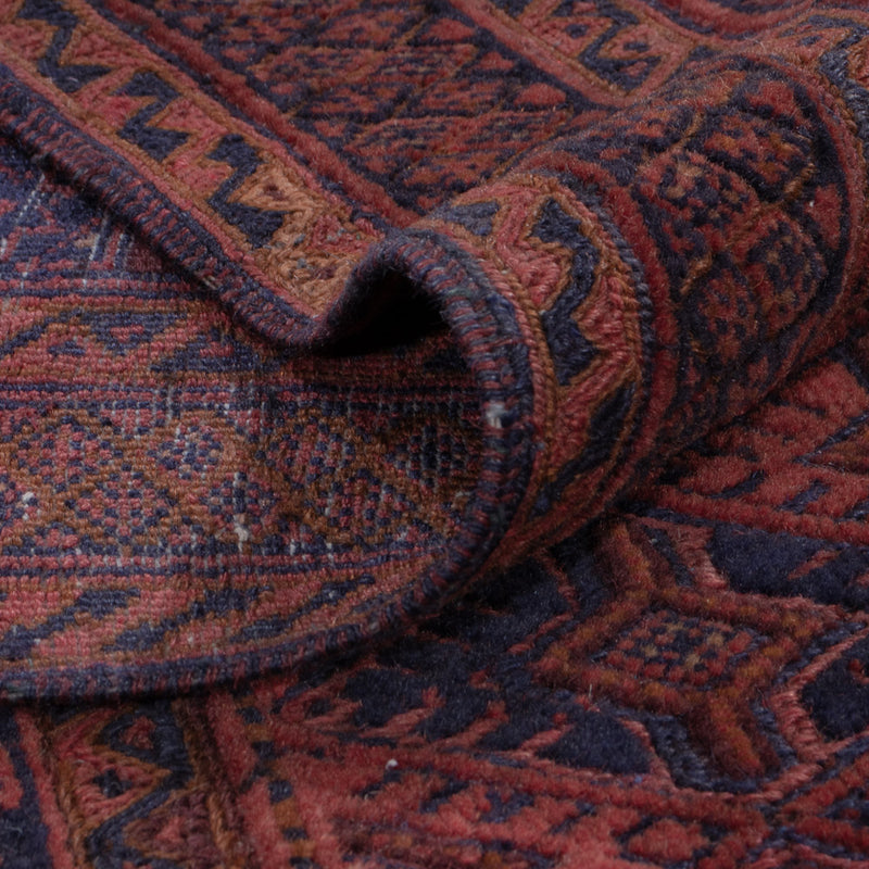 Kelim Rug - Oriental - 195 x 160 cm - dark red