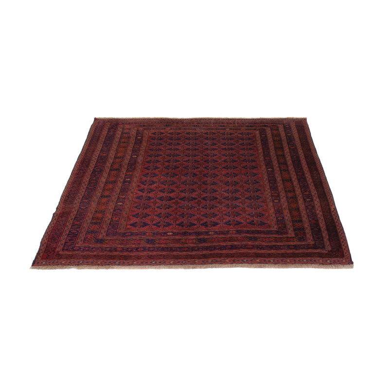 Kelim Rug - Oriental - 195 x 160 cm - dark red