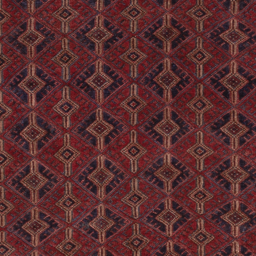 Kelim Rug - Oriental - 205 x 145 cm - dark red