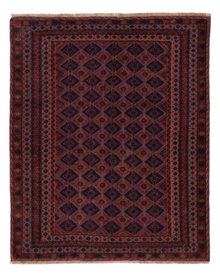 Kelim Rug - Oriental - 187 x 150 cm - dark red