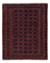 Afghan Kilim Rug 150x187cm - Rectangle / Dark Red / 150 x 187 cm Rectangle