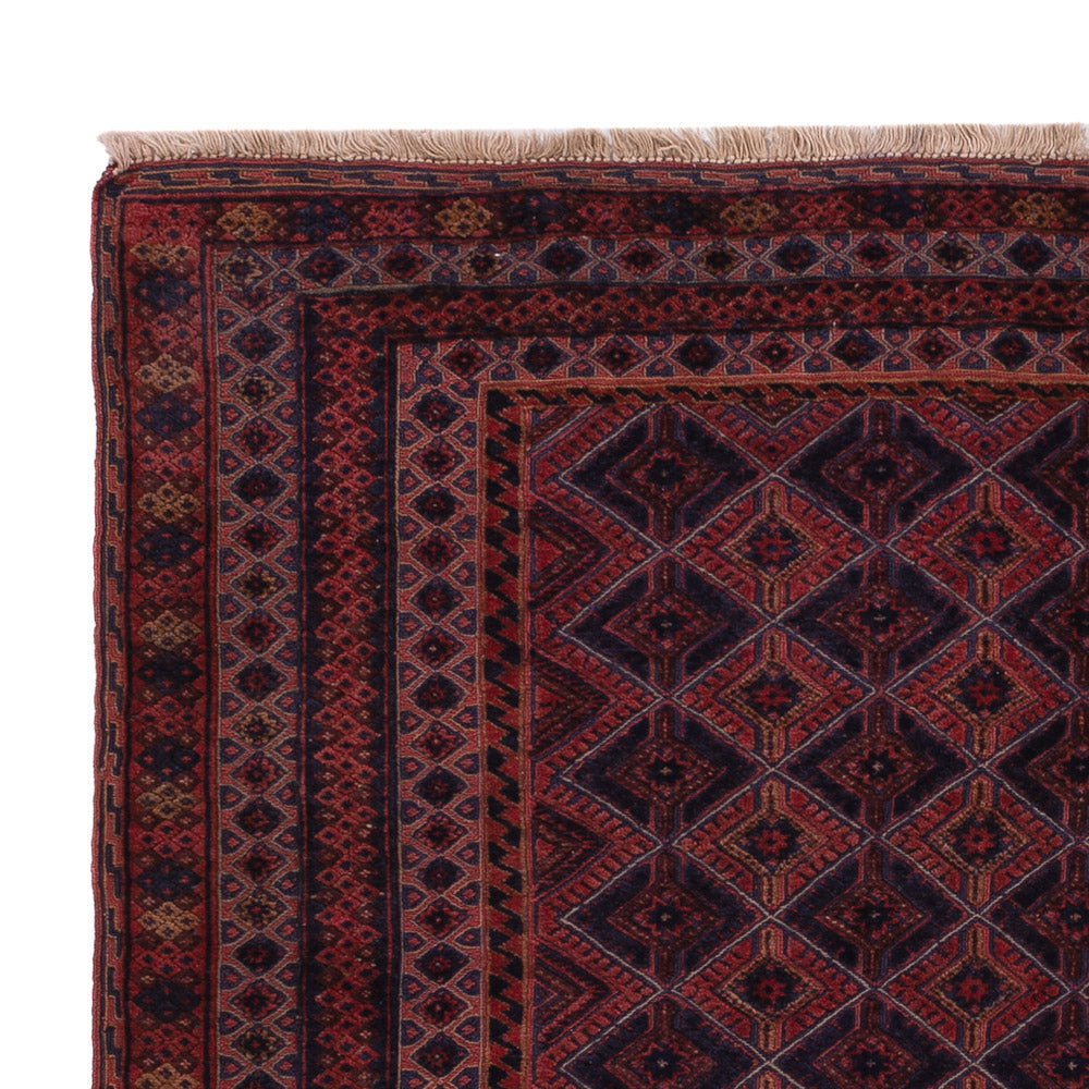 Kelim Rug - Oriental - 187 x 150 cm - dark red