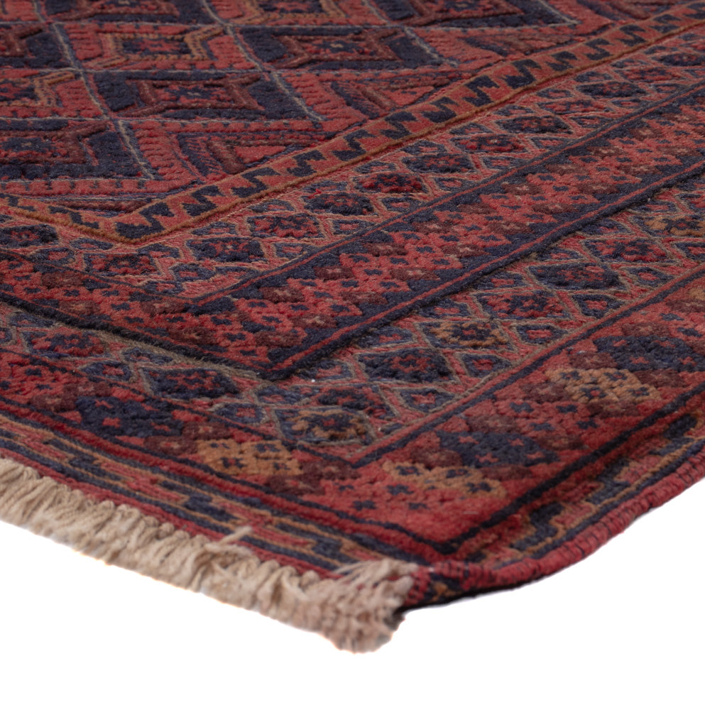 Kelim Rug - Oriental - 187 x 150 cm - dark red