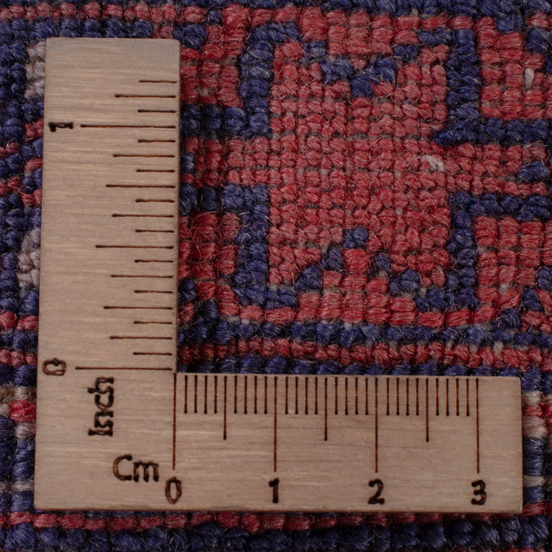 Kelim Rug - Oriental square  - 170 x 159 cm - dark red