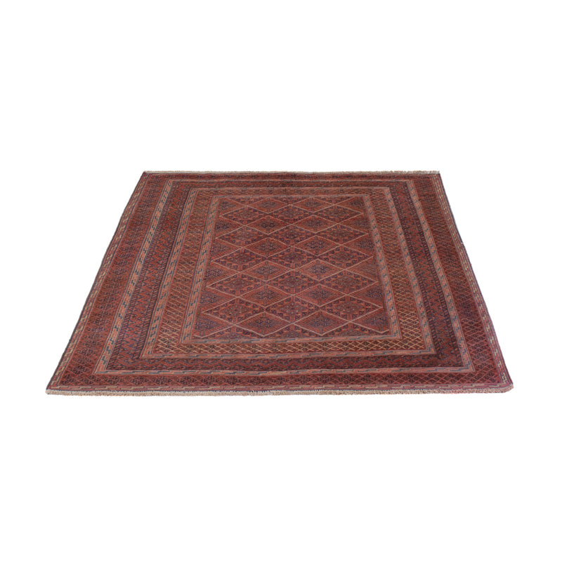 Kelim Rug - Oriental - 177 x 135 cm - dark red