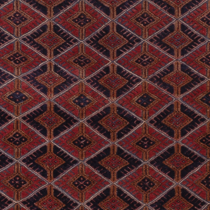 Kelim Rug - Oriental - 200 x 144 cm - dark red