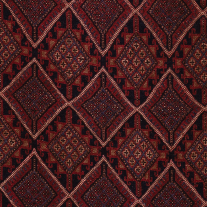 Kelim Rug - Oriental - 198 x 139 cm - dark red