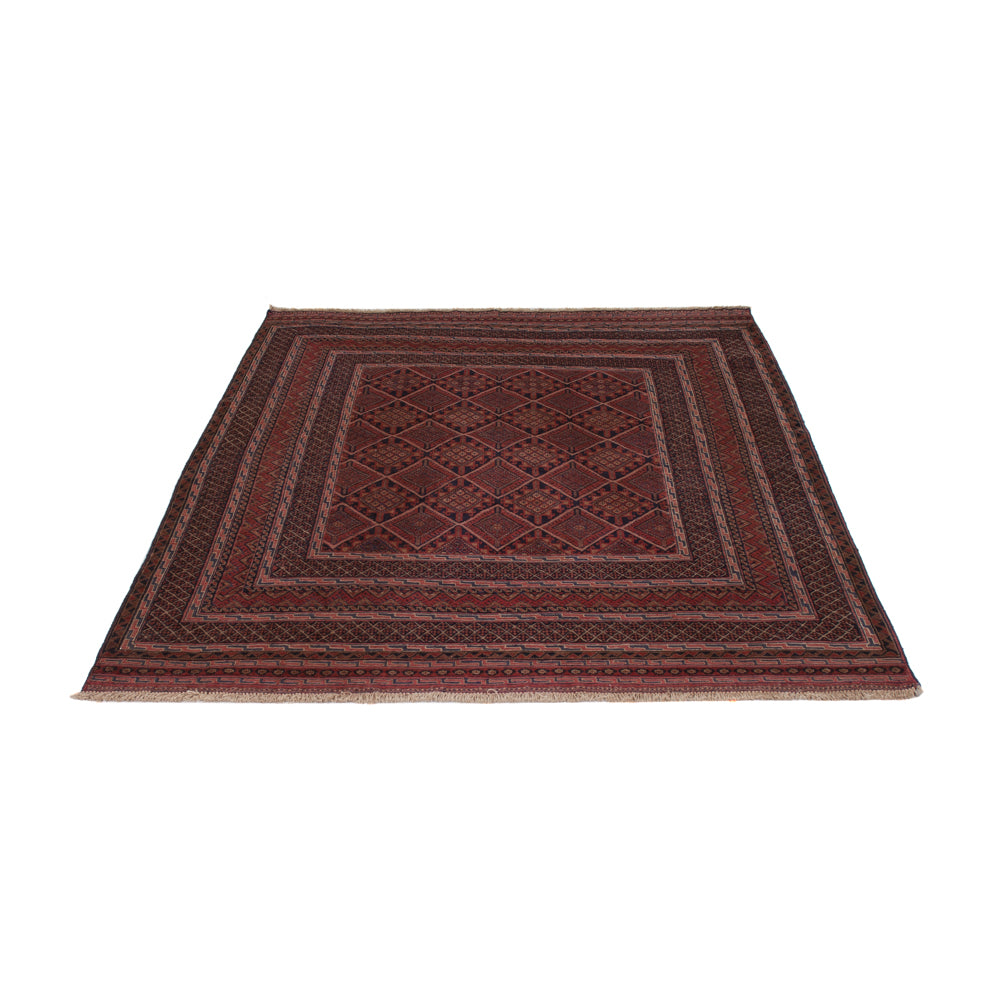 Kelim Rug - Oriental - 198 x 139 cm - dark red