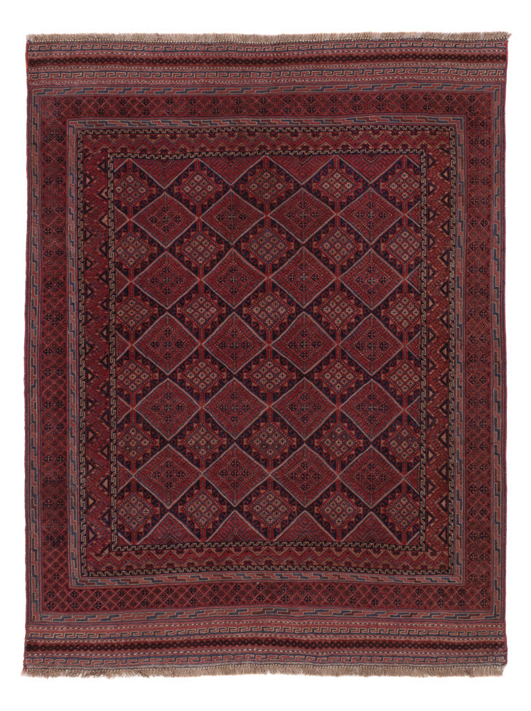 Kelim Rug - Oriental - 180 x 131 cm - dark red