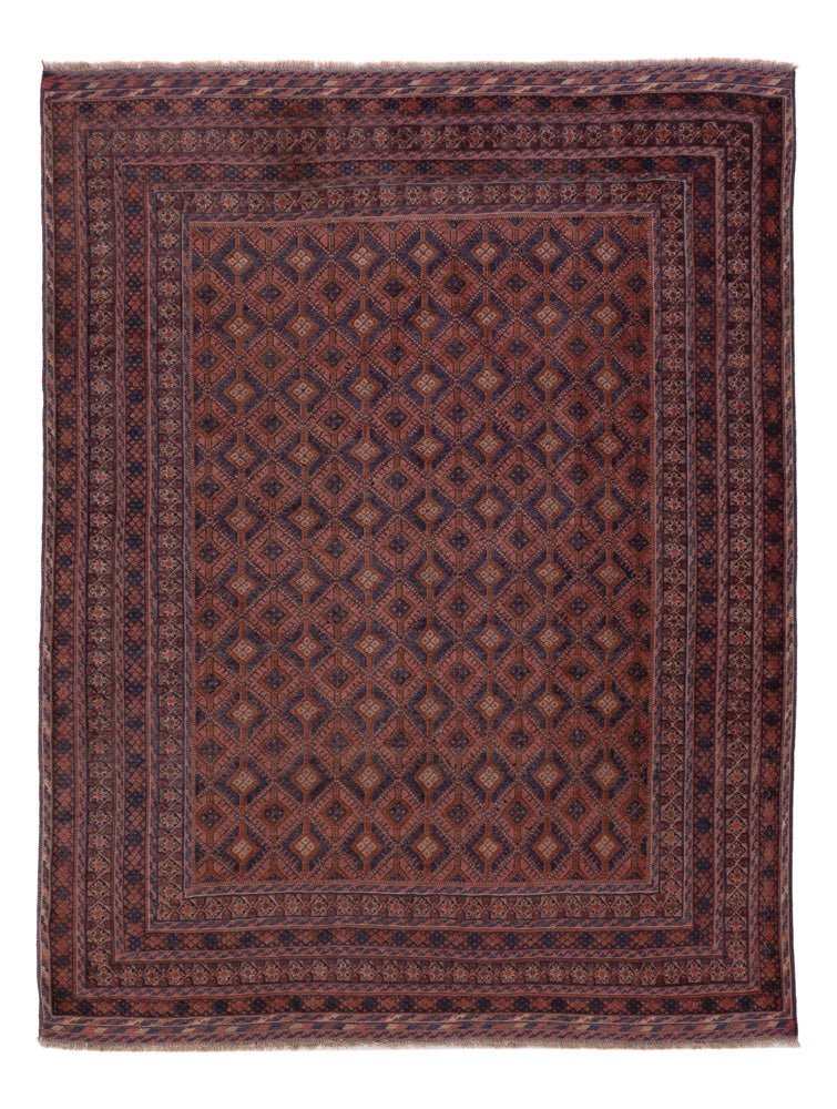 Kelim Rug - Oriental - 204 x 152 cm - dark red