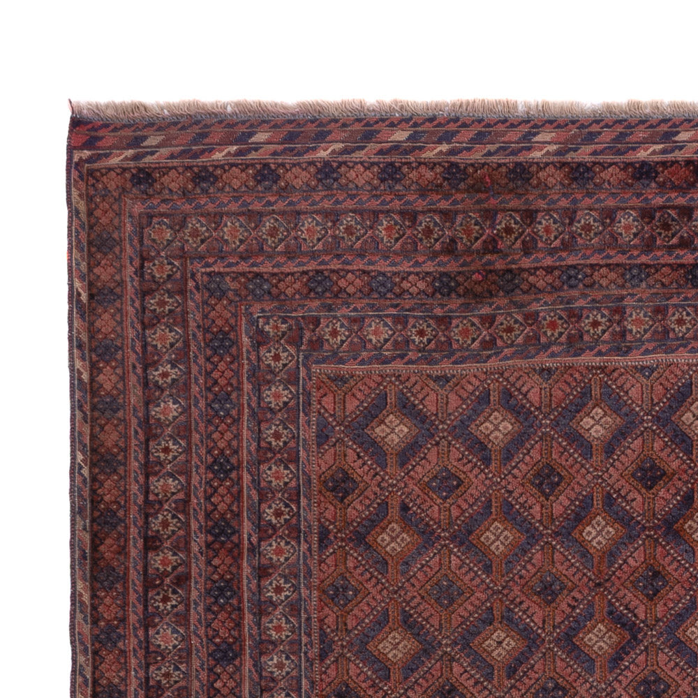 Kelim Rug - Oriental - 204 x 152 cm - dark red