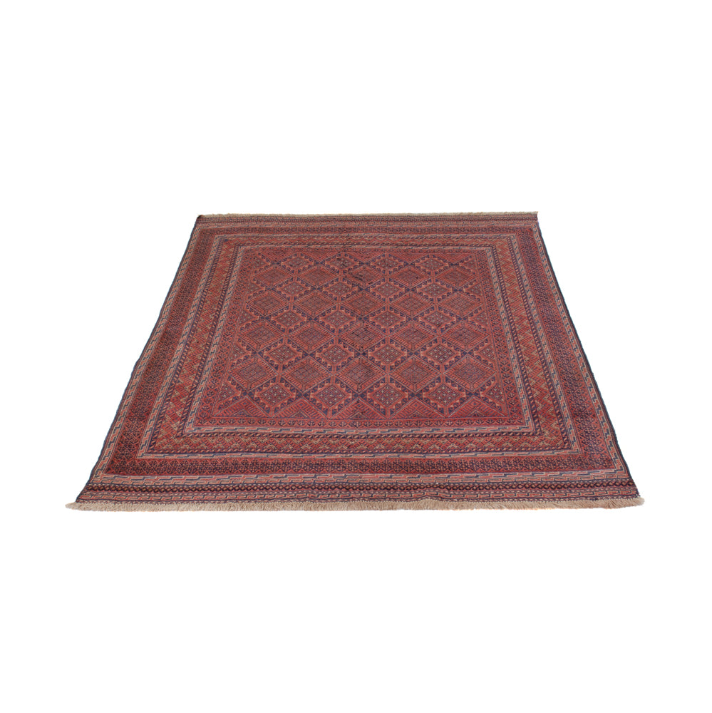 Kelim Rug - Oriental - 200 x 139 cm - dark red