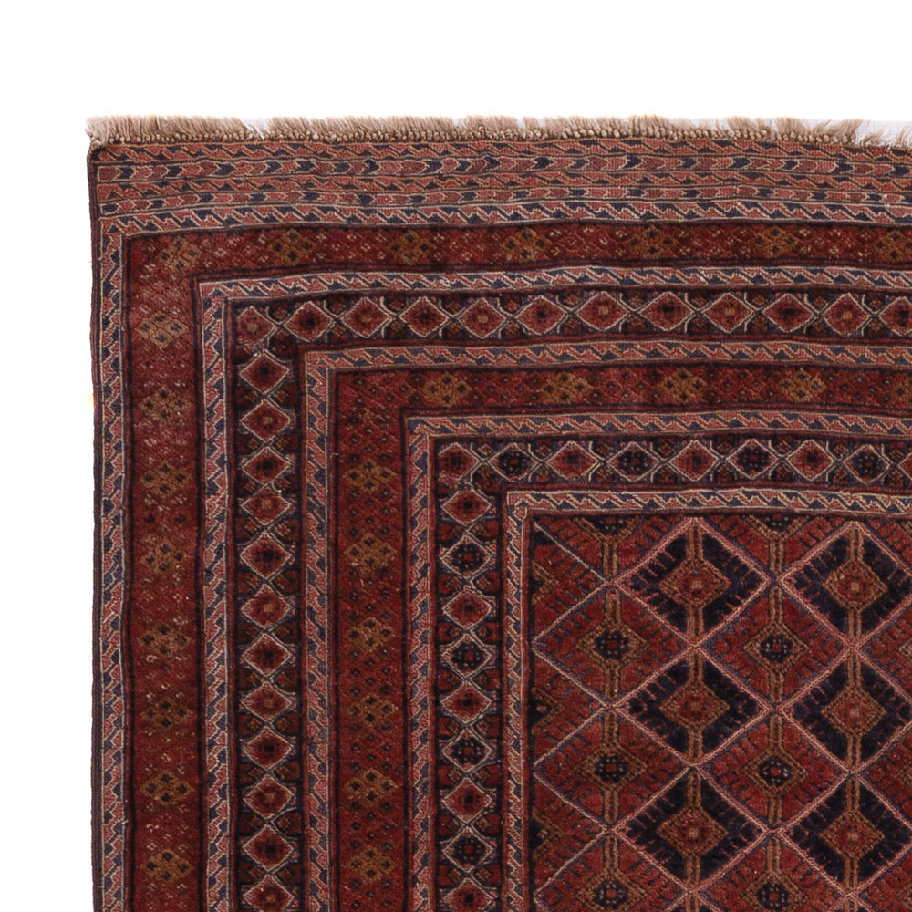 Kelim Rug - Oriental - 207 x 140 cm - dark red
