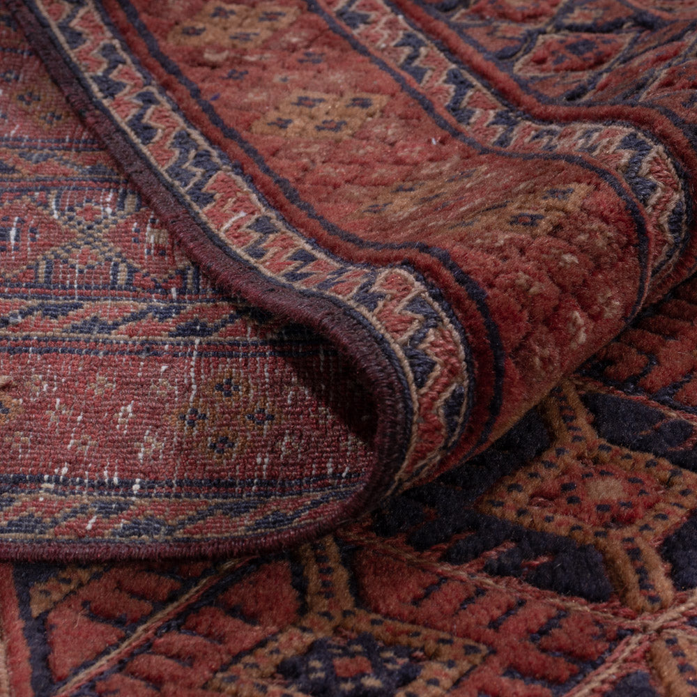 Kelim Rug - Oriental - 207 x 140 cm - dark red