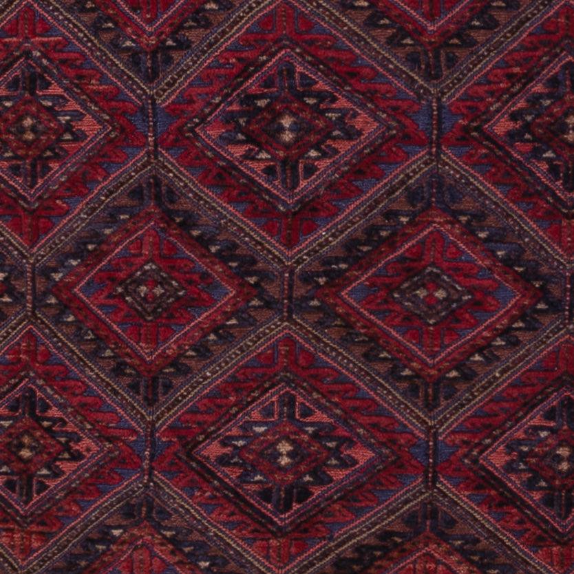 Kelim Rug - Oriental - 195 x 145 cm - dark red