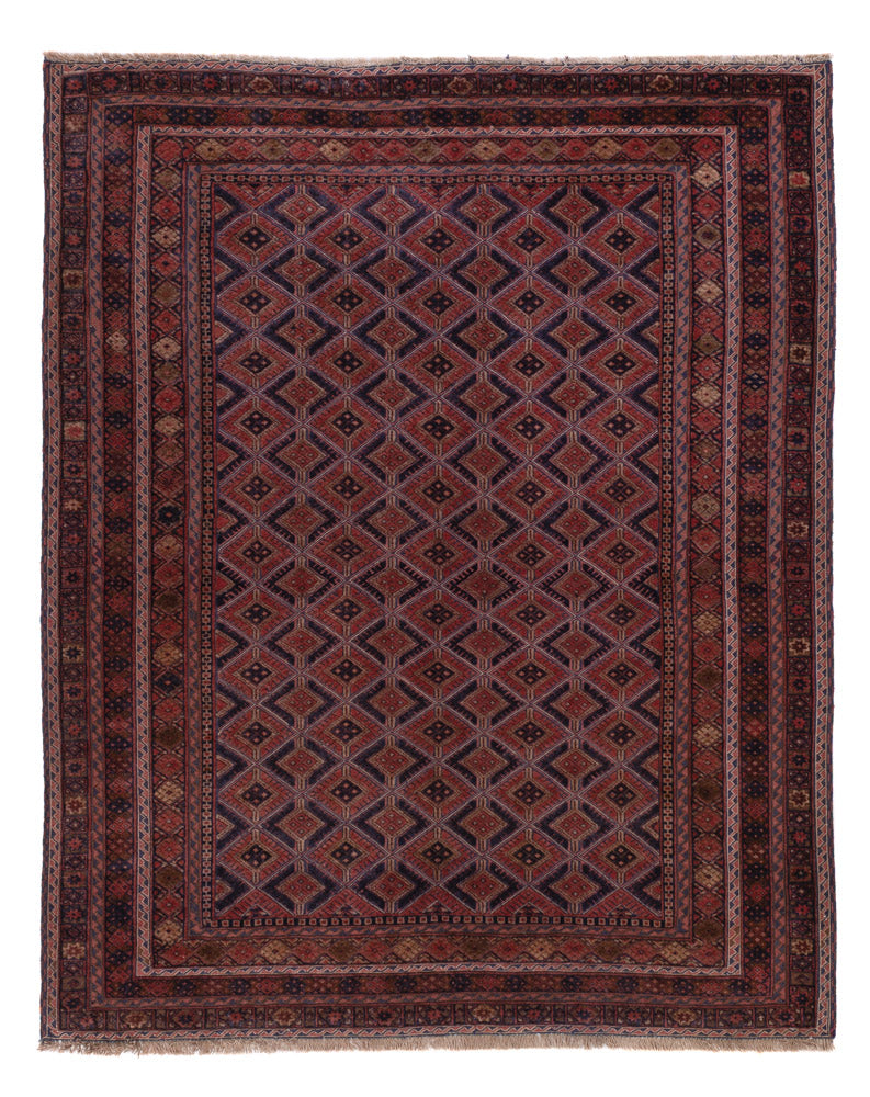 Kelim Rug - Oriental - 178 x 146 cm - dark red