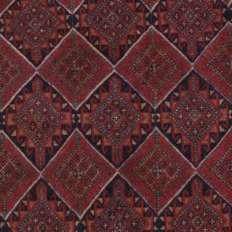 Kelim Rug - Oriental - 186 x 144 cm - dark red